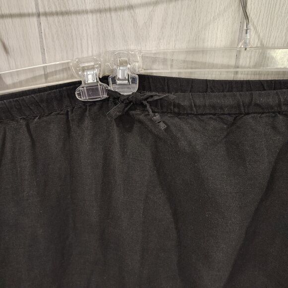 Islander Plus Size Linen Rayon Embroidered Elastic Waist Skirt 2xl Beach Cruise - Picture 3 of 8